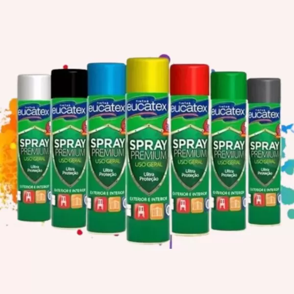 SPRAY LUMINOSO LARANJA - EUCATEX - Image 2